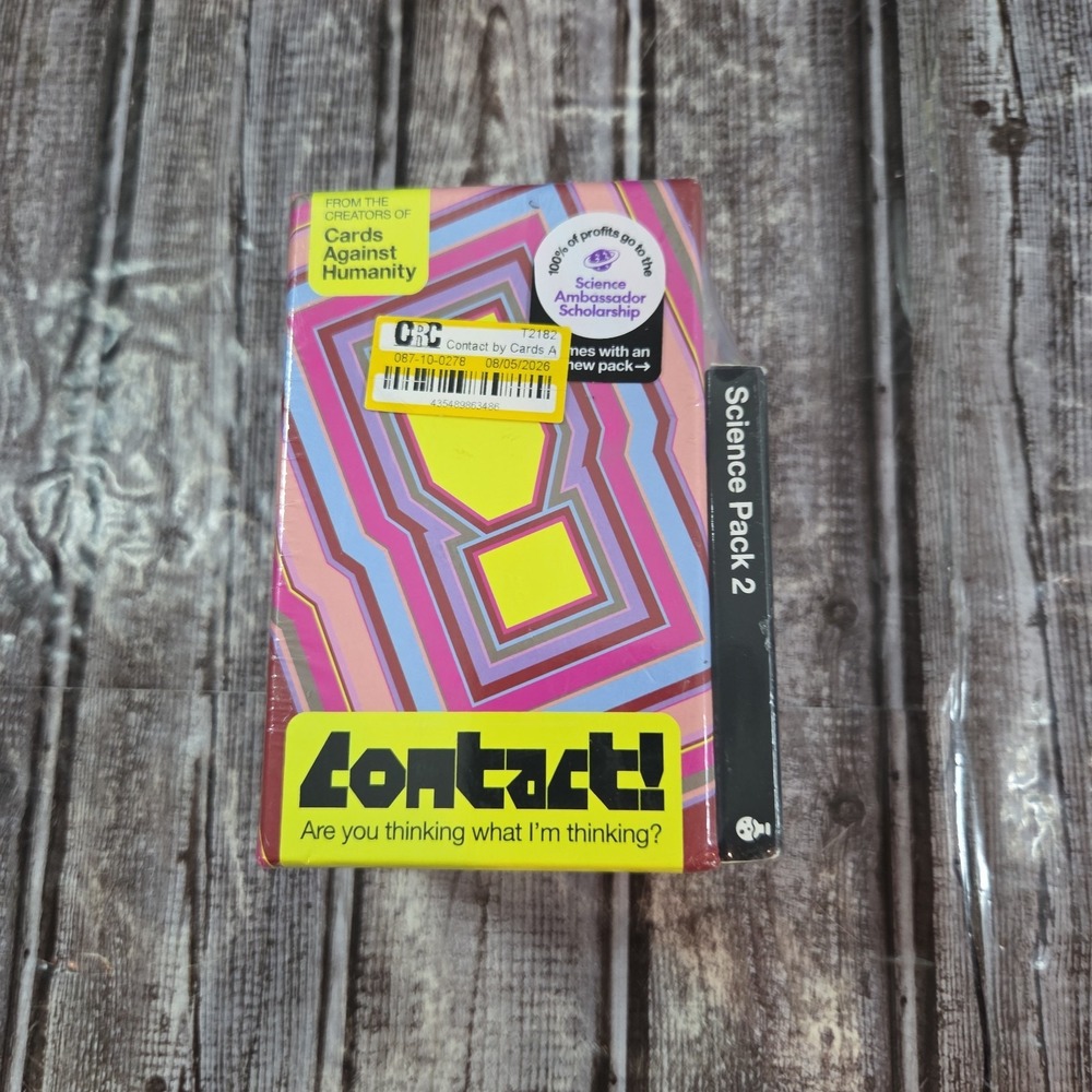 Contact! by Cards Against Humanity With Science Pack 2 Game Night